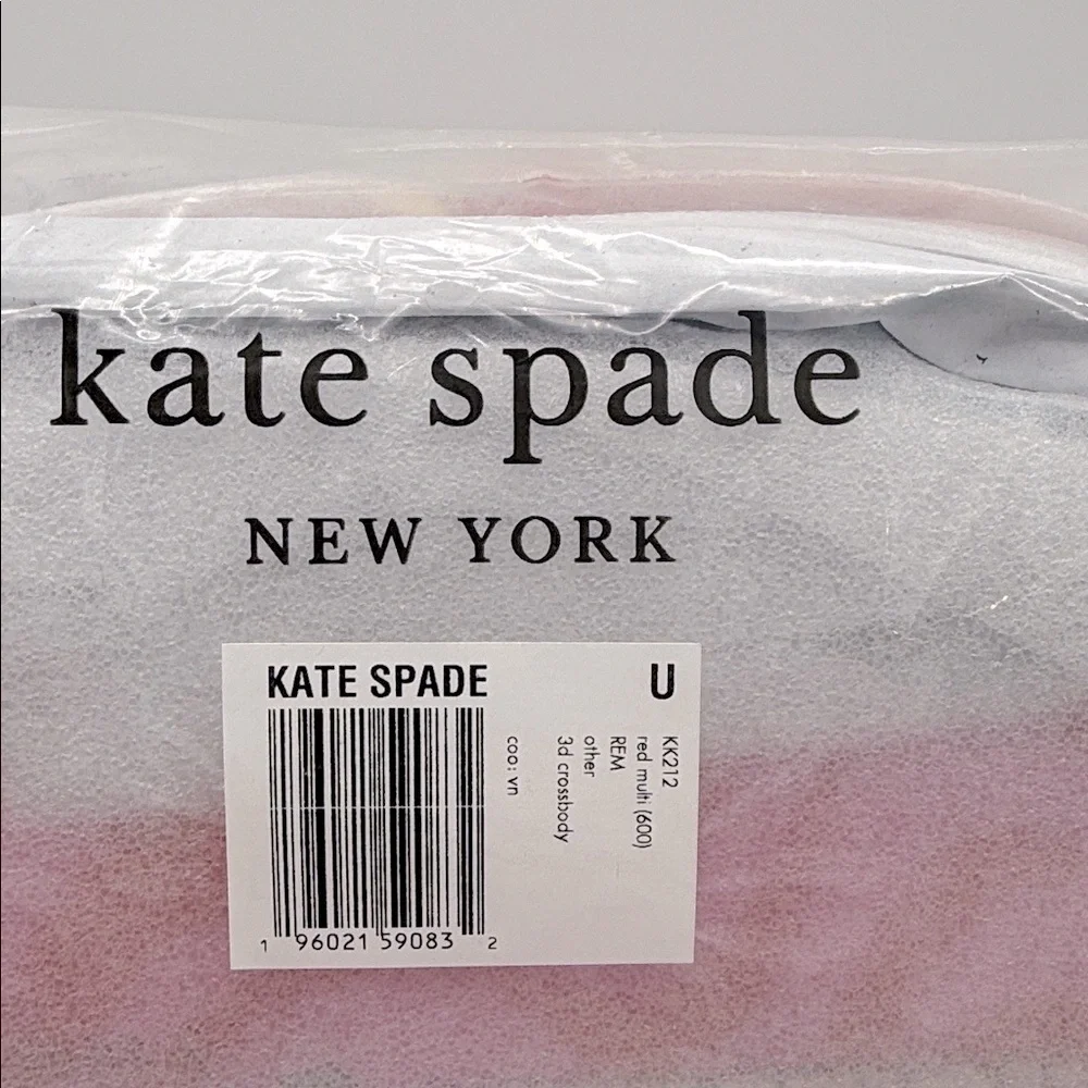 Kate Spade Bubble Gum 3D Crossbody Red Multi